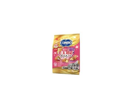 日本ペットフード コンボ キャット 毛玉対応アソート600g  1袋（ご注文単位1袋）【直送品】