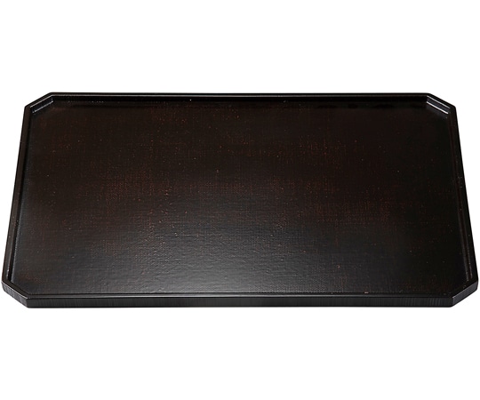 福井クラフト 木)尺3 隅切会席盆 布目曙 17416840 1個（ご注文単位1個）【直送品】