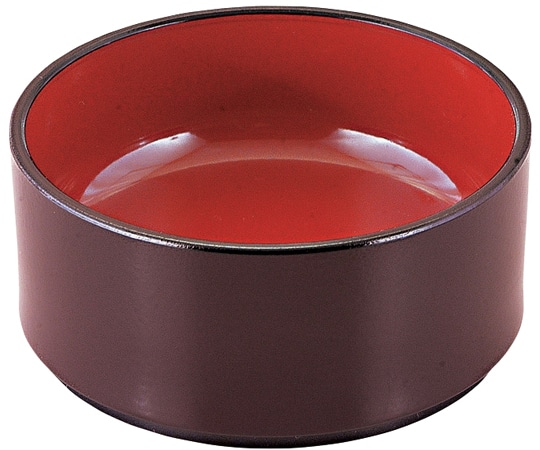 福井クラフト ABS 2.2寸 薬味鉢 新溜内朱 45015270 1個（ご注文単位1個）【直送品】