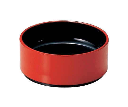 福井クラフト 2.5寸 薬味鉢 朱天朱(内塗無) 45022310 1個（ご注文単位1個）【直送品】