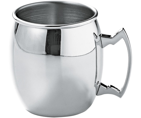 福井クラフト Ф79 太鼓シルバーカップ(ステンレス) 62164240 1個（ご注文単位1個）【直送品】