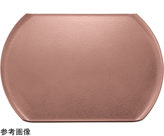 福井クラフト 尺4 浪漫小判トレー タタキ銅SL/裏黒塗 17419190 1個（ご注文単位1個）【直送品】