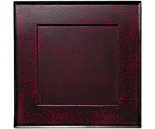 福井クラフト 尺1 角懐石炉縁盆 絞り漆刻 17411530 1個（ご注文単位1個）【直送品】