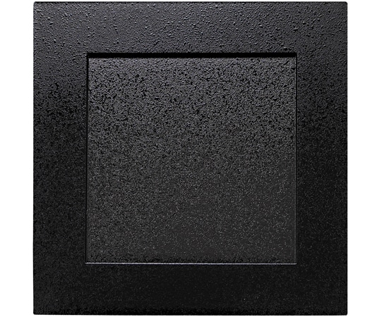 福井クラフト 尺1 角前菜炉縁盆 黒タタキ 17411560 1個（ご注文単位1個）【直送品】