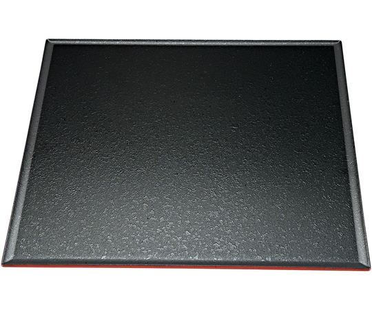 福井クラフト 尺0 NEWフラットプレート 黒乾漆タタキ渕朱 51019310 1個（ご注文単位1個）【直送品】