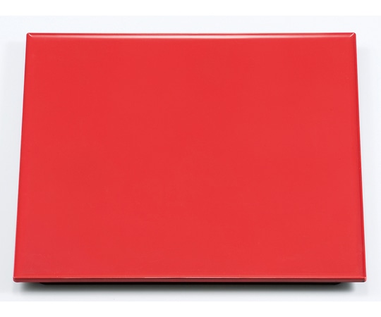 福井クラフト 尺1 角折敷 レッド 90034741 1個（ご注文単位1個）【直送品】