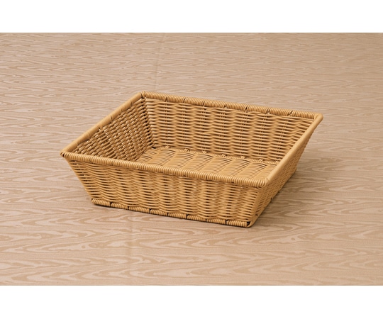 福井クラフト PP長角バスケット 2/3アイボリー(深) 70022720 1個（ご注文単位1個）【直送品】