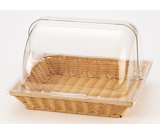 福井クラフト PP長角バスケット 2/3浅I+2/3カバー 50024105 1個（ご注文単位1個）【直送品】