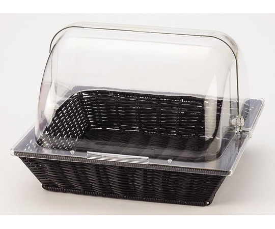 福井クラフト PP長角バスケット 2/3浅B+2/3カバー 50024110 1個（ご注文単位1個）【直送品】
