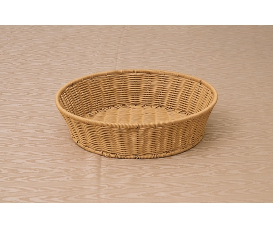 福井クラフト PP丸バスケット アイボリー(深) 70022660 1個（ご注文単位1個）【直送品】