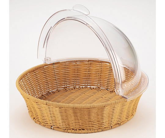 福井クラフト PP丸バスケット 深I+丸カバー 50024125 1個（ご注文単位1個）【直送品】