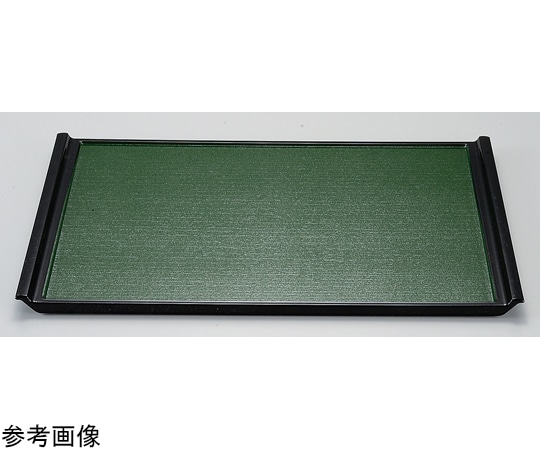 福井クラフト 尺5 木目フライト盆 グリーンパール渕黒SL 15007280 1個（ご注文単位1個）【直送品】