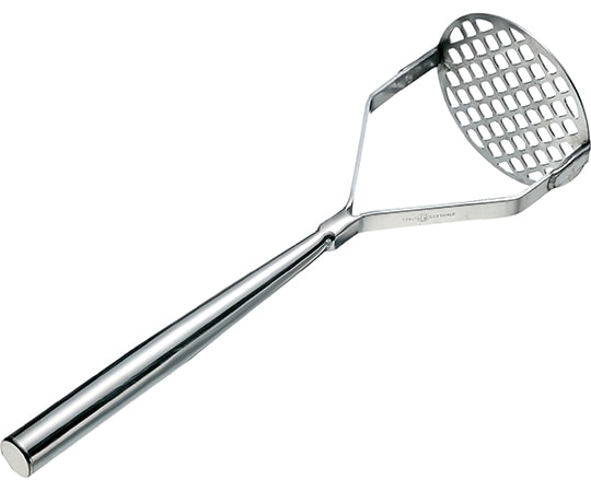 エムテートリマツ 18-8パイプ柄業務用ポテトマッシャー 小  1個（ご注文単位1個）【直送品】