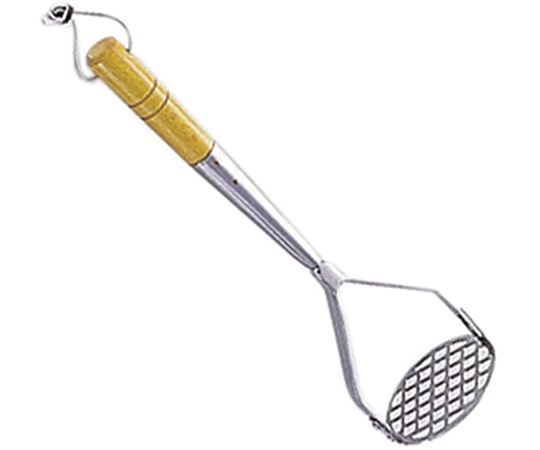 山儀工業所 リス木柄業務用ポテトマッシャー 小  1個（ご注文単位1個）【直送品】