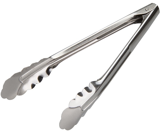 エムテートリマツ 18-0万能トング板バネ式 小  1個（ご注文単位1個）【直送品】