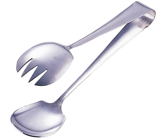 エムテートリマツ 18-0サラダトング 並  1個（ご注文単位1個）【直送品】