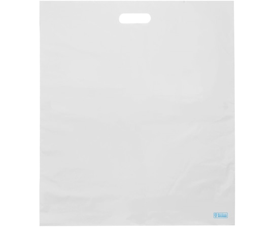 エスパック 梨地ソフトポリ袋 LL ホワイト 50枚入  1袋（ご注文単位1袋）【直送品】