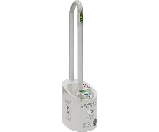 ヨコズナクリエーション フロート トイレブラシ ケース付 アイボリー 585059 1個(ご注文単位1個)【直送品】