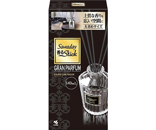 小林製薬 香るStickグランパルファム パルファムノアール 58022 1個（ご注文単位1個）【直送品】