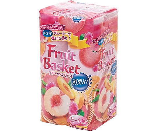 丸富製紙 フルーツバスケット12RWピーチ 1パック(12個入) ピーチ12 1パック(ご注文単位1パック)【直送品】