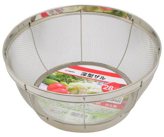 高儀 TAKAGI深型ザル28cm 4015130 1個(ご注文単位1個)【直送品】