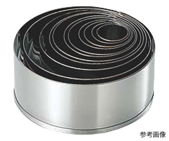 アズワン 18-8パテ抜 丸No.10  1個（ご注文単位1個）【直送品】