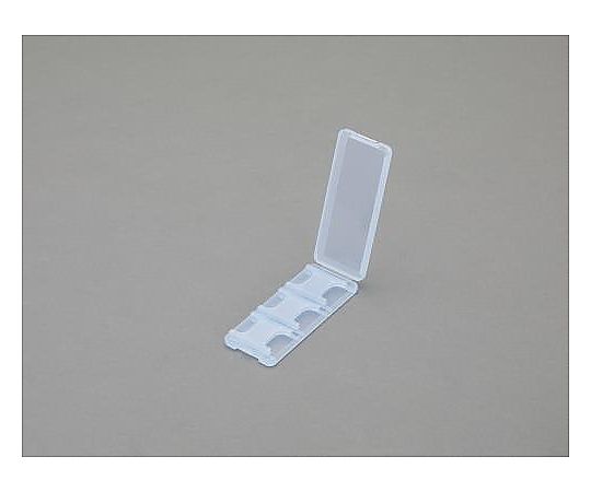 エスコ 42x 9x102mm SDカードケース(6枚/薄型/クリアブルー) EA759Z-108 1個(ご注文単位1個)【直送品】