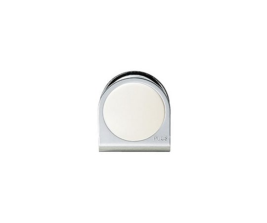 プラス カラーマグネット クリップ 大 ホワイト WH 1個(ご注文単位1個)【直送品】