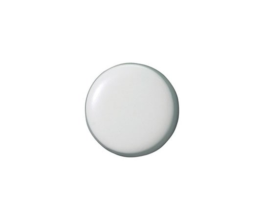 スマートバリュー 両面強力カラーマグネット 18mm 白 1箱(10個入) B270J-W 1箱(ご注文単位1箱)【直送品】