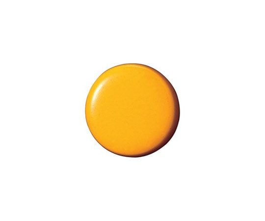 スマートバリュー 両面強力カラーマグネット 18mm 橙 1箱(10個入) B270J-O 1箱(ご注文単位1箱)【直送品】