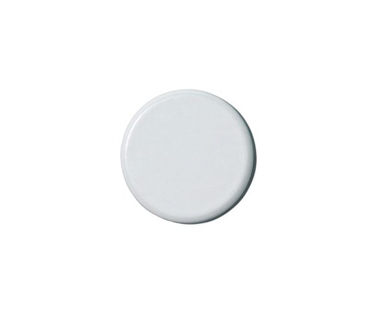 スマートバリュー 強力カラーマグネット 塗装 25mm 白 1箱(10個入) B273J-W 1箱(ご注文単位1箱)【直送品】