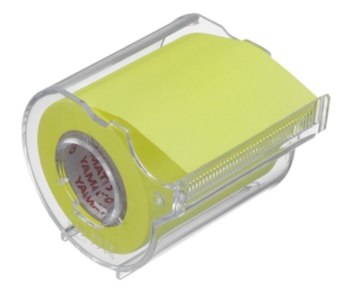 ヤマト(文具) メモックロールテープ レモン RK-50CH-LE 1個(ご注文単位1個)【直送品】