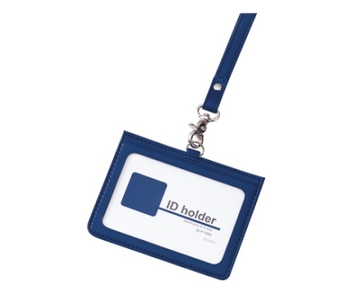 レイメイ藤井 IDカードホルダー・2ポケット ネイビー GLP155K 1個(ご注文単位1個)【直送品】