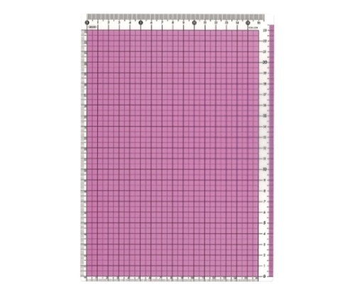 共栄プラスチック カラー方眼下敷 B5 ピンク CPK-B5-P 1枚(ご注文単位1枚)【直送品】