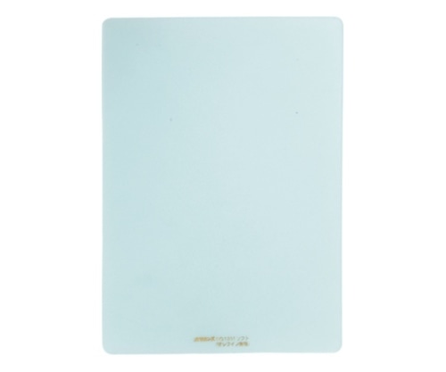 共栄プラスチック 硬筆用ソフト下敷 薄グリーン NO.1201 1枚(ご注文単位1枚)【直送品】