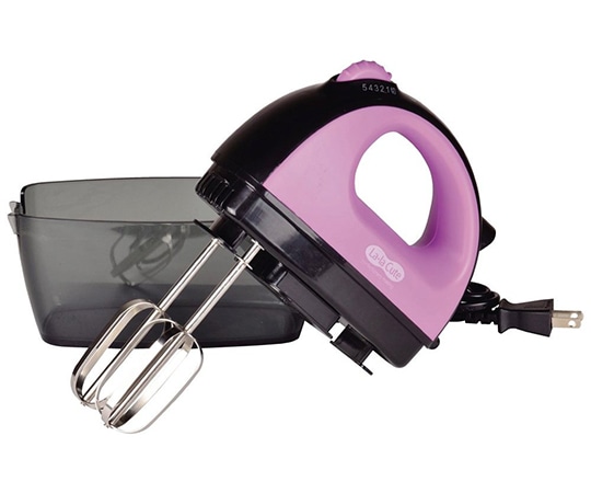 パール金属 ララキュート 電動ハンドミキサー ピンク ケース付 D-1125 1台（ご注文単位1台）【直送品】