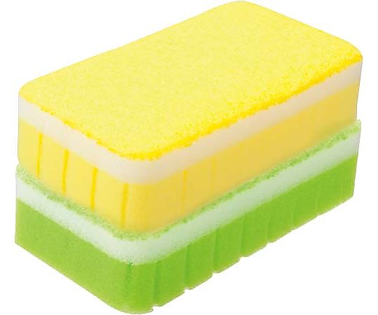アイセン 泡立つスポンジ ソフト 2個パック 4901105015837 1パック（ご注文単位1パック）【直送品】