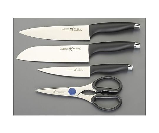 エスコ 4丁 包丁・はさみセット EA912HB-18 1セット（ご注文単位1セット）【直送品】