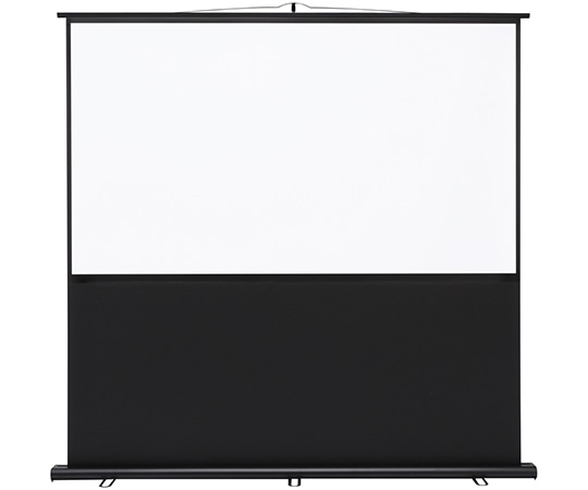 サンワサプライ プロジェクタースクリーン 床置き式 PRS-Y80HD 1個(ご注文単位1個)【直送品】