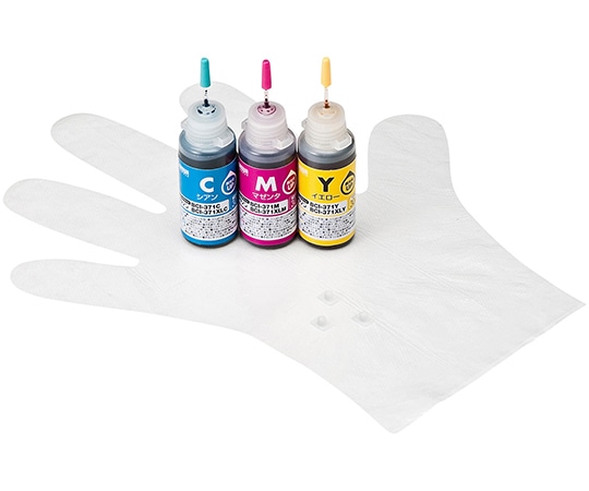 サンワサプライ 詰め替えインク BCI-371C M Y用 INK-C371S30 1セット(ご注文単位1セット)【直送品】