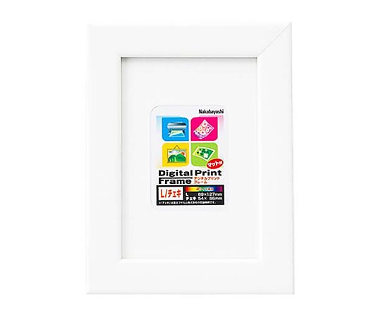 エスコ L/チェキ判 デジタルプリントフレーム EA761LP-61 1個(ご注文単位1個)【直送品】