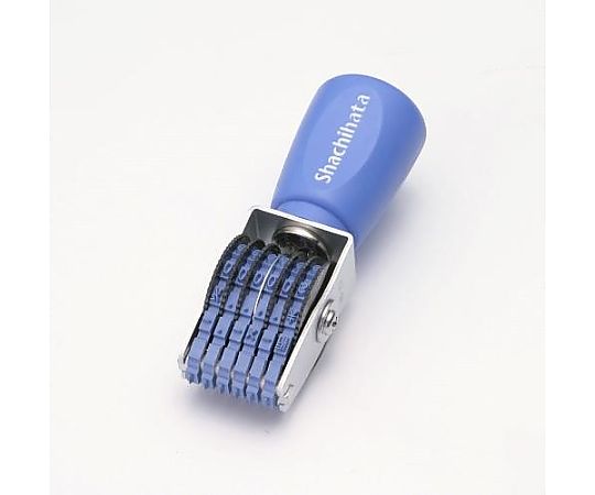 エスコ 6号 回転印(欧文6連・ゴシック体) EA762AF-126 1個(ご注文単位1個)【直送品】