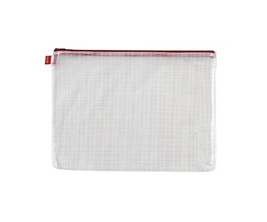 エスコ A4/260x355mm メッシュケース(ブルー) EA762CF-269 1個(ご注文単位1個)【直送品】