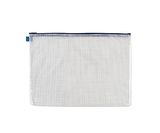 エスコ B4/305x410mm メッシュケース(ブルー) EA762CF-271 1個(ご注文単位1個)【直送品】