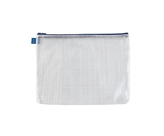 エスコ B5/225x285mm メッシュケース(レッド) EA762CF-268 1個(ご注文単位1個)【直送品】