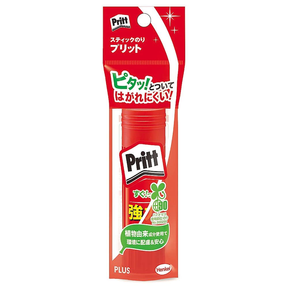 プラス Pritt強粘着 ミディアム セリース 1本入 NS-702-1P 1パック(ご注文単位1パック)【直送品】