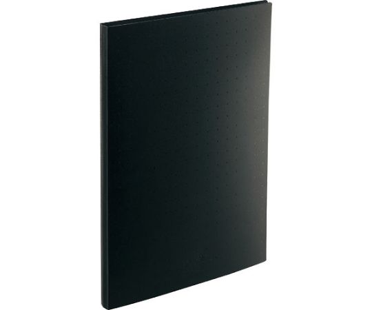 LIHITLAB 名刺帳(ポケット交換タイプ)300カード 黒 A5042-24 1冊(ご注文単位1冊)【直送品】