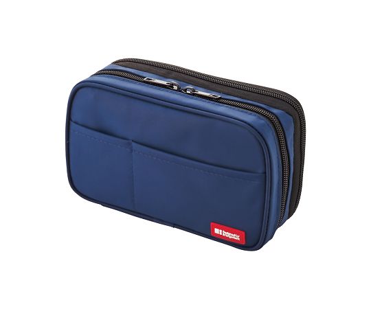 LIHITLAB ペンケース ブックタイプ ダブル A7555-11 1個(ご注文単位1個)【直送品】