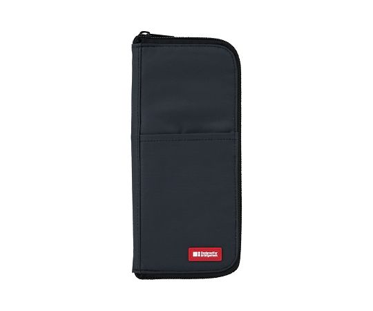 LIHITLAB ペンケース フラットタイプ ブラック A7652-24 1個(ご注文単位1個)【直送品】