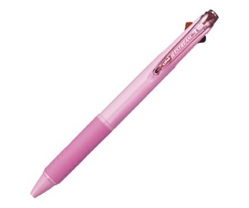 三菱鉛筆 ジェットストリーム 3色ボールペン ベビーピンク 0.7mm インク色:黒・赤・青 SXE3-400-07.68 1本(ご注文単位1本)【直送品】